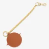 Berloque miroir en cuir