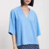 Blouse couleur unie