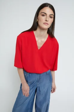 Blouse couleur unie