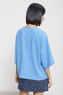 Blouse couleur unie