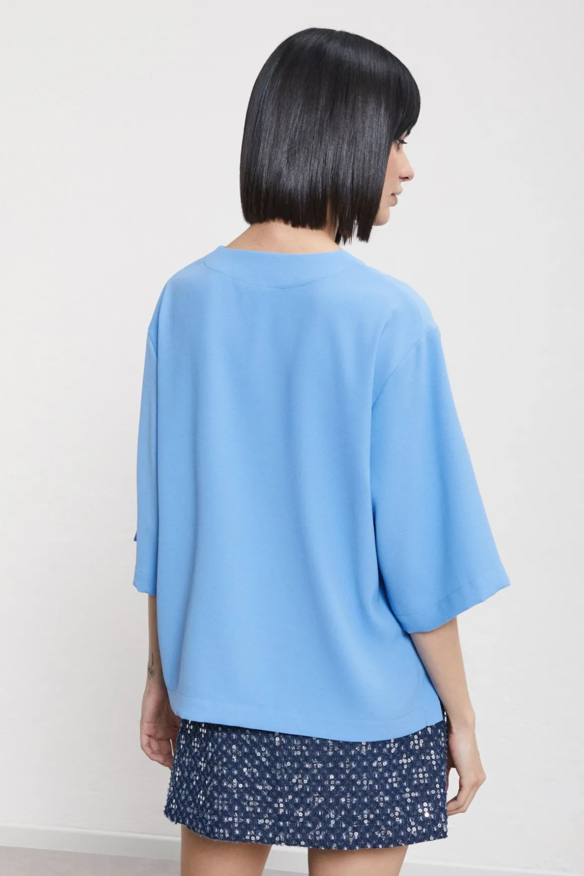 Blouse couleur unie