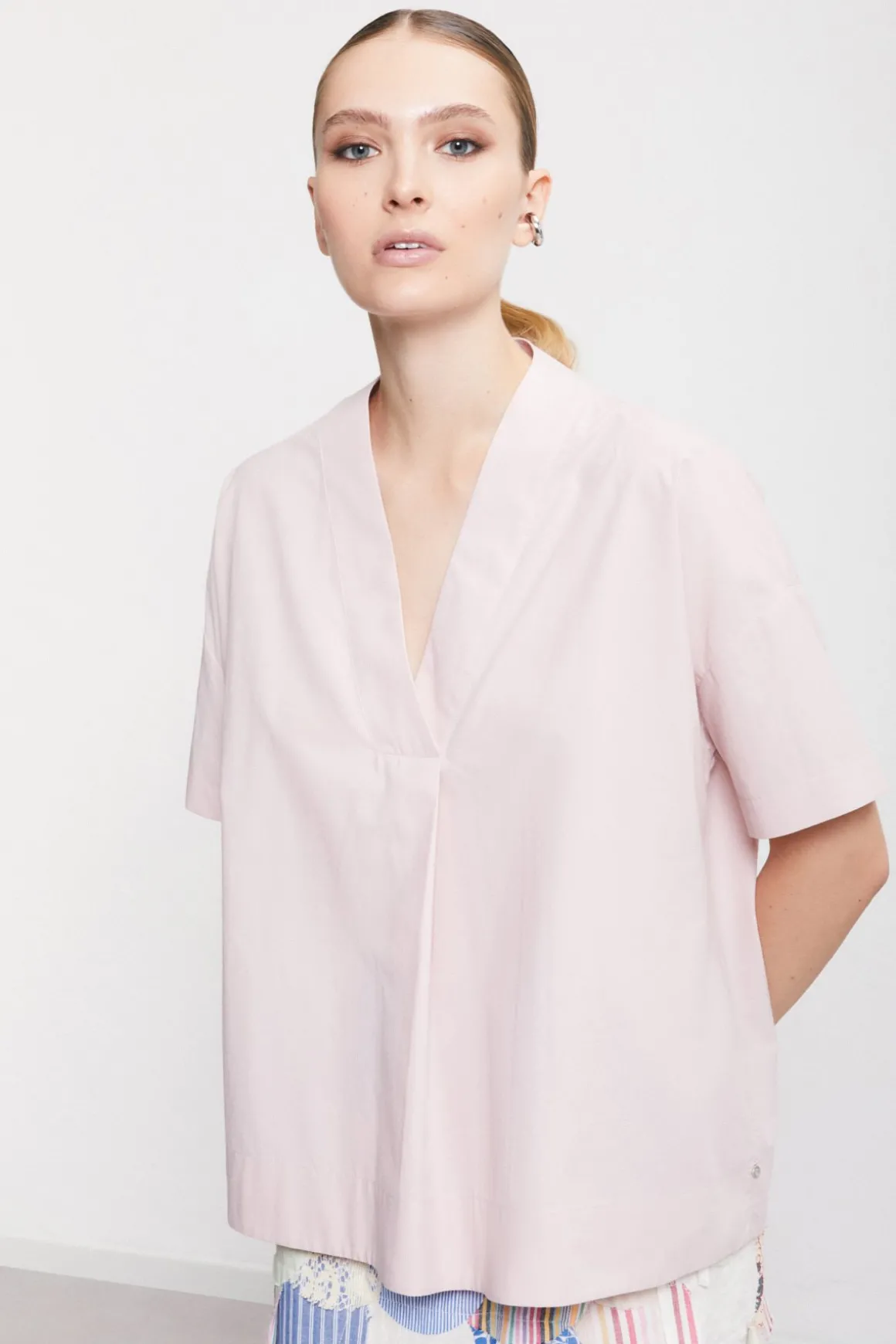 Blouse en popeline
