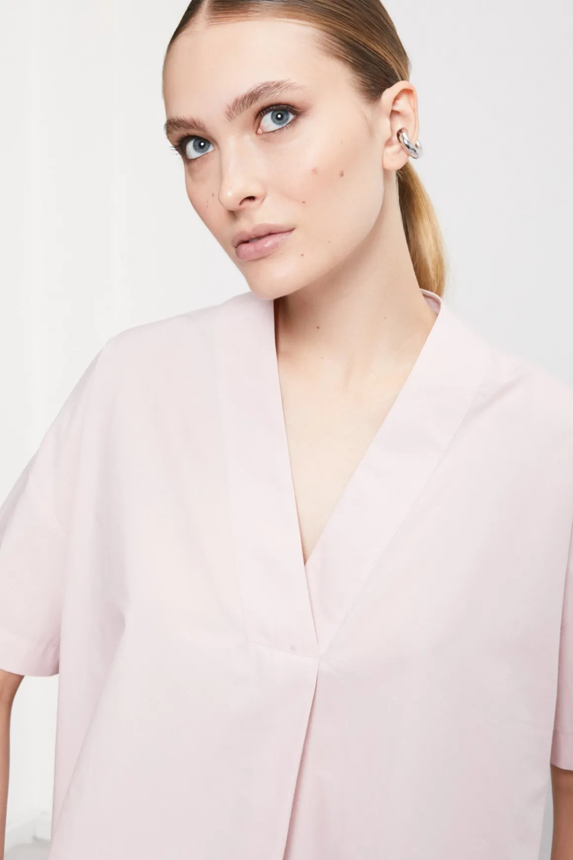 Blouse en popeline