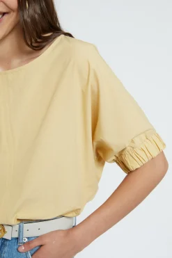 Blouse en popeline