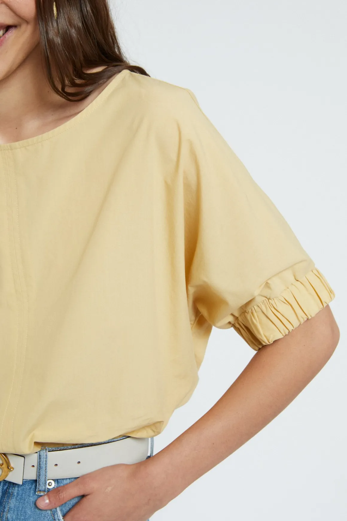 Blouse en popeline