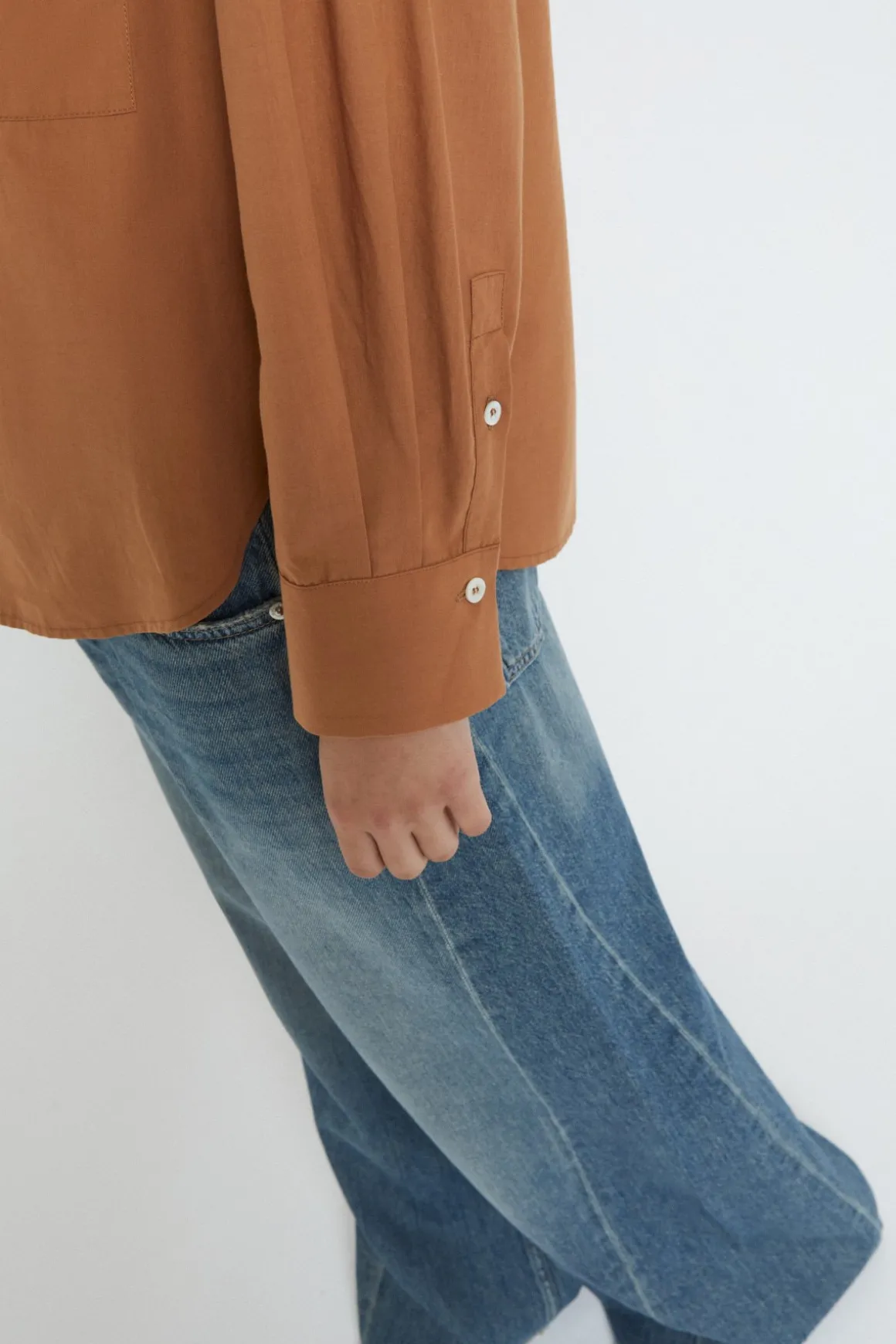Blouse en popeline