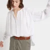 Blouse en ramie