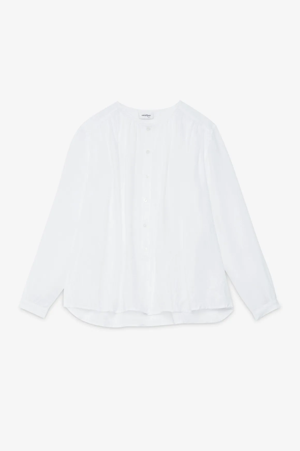 Blouse en ramie