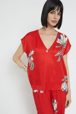 Blouse en viscose