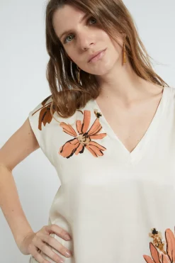 Blouse en viscose