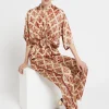Blouse en viscose imprimée