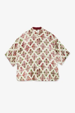 Blouse en viscose imprimée