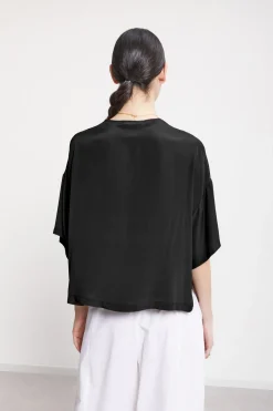 Blouse fluide avec encolure en V