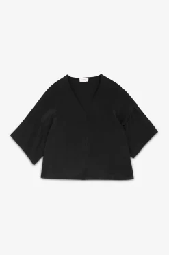 Blouse fluide avec encolure en V