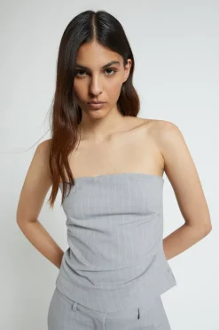 Bustier à rayures