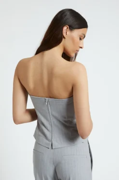 Bustier à rayures