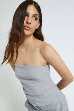 Bustier à rayures