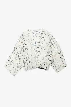 Cardigan en viscose avec lacet coulissant