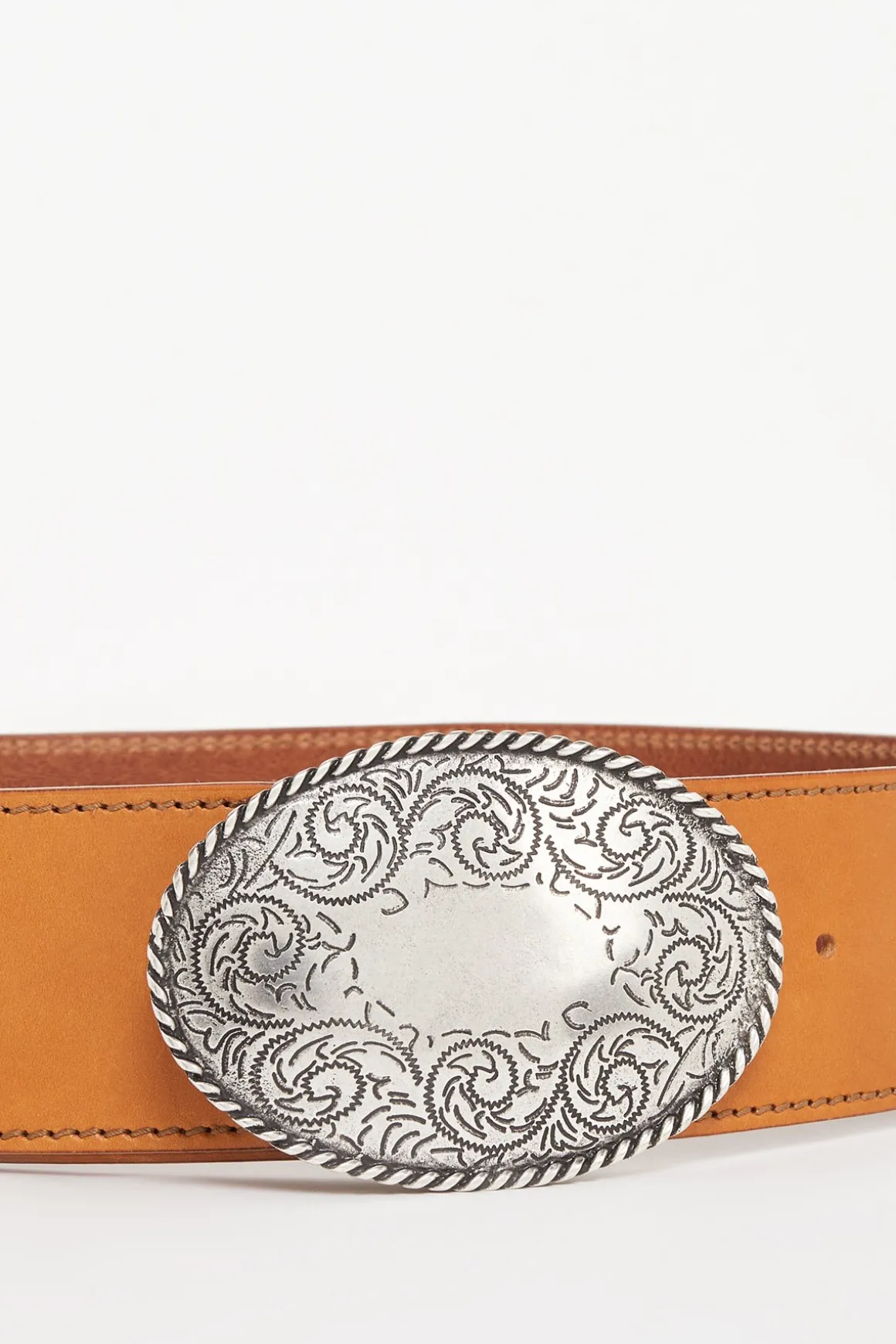 Ceinture en cuir avec boucle