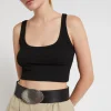 Ceinture en cuir avec boucle