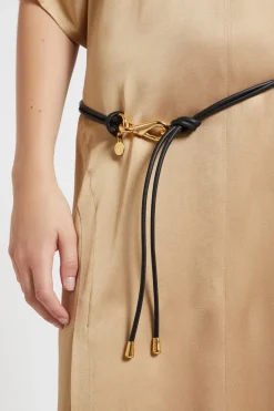 Ceinture fine en cuir