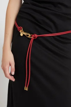Ceinture fine en cuir