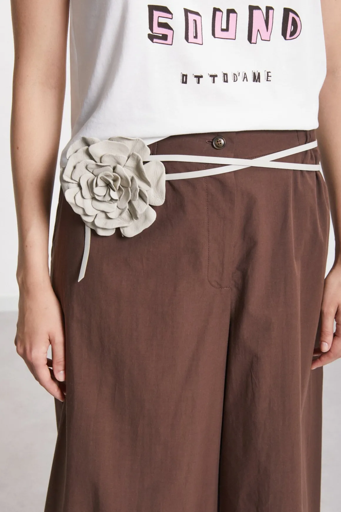 Ceinture fine en cuir