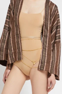 Ceinture fine en cuir