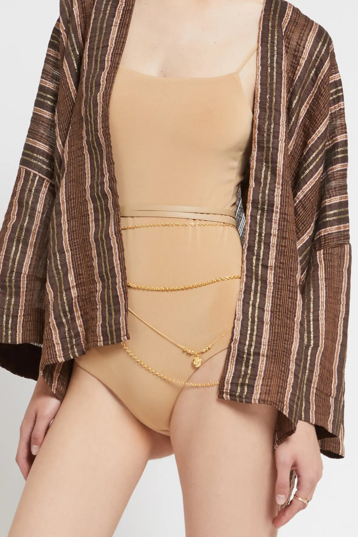 Ceinture fine en cuir