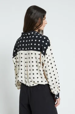 Chemisier en crêpe de viscose