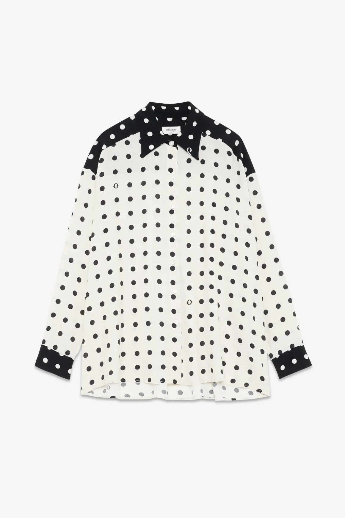 Chemisier en crêpe de viscose