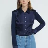 Chemisier en soie et viscose