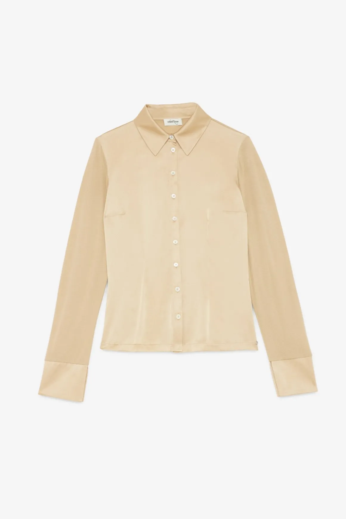 Chemisier en soie et viscose