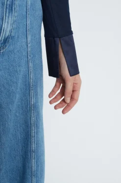 Chemisier en soie et viscose