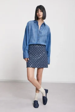 Chemisier jeans