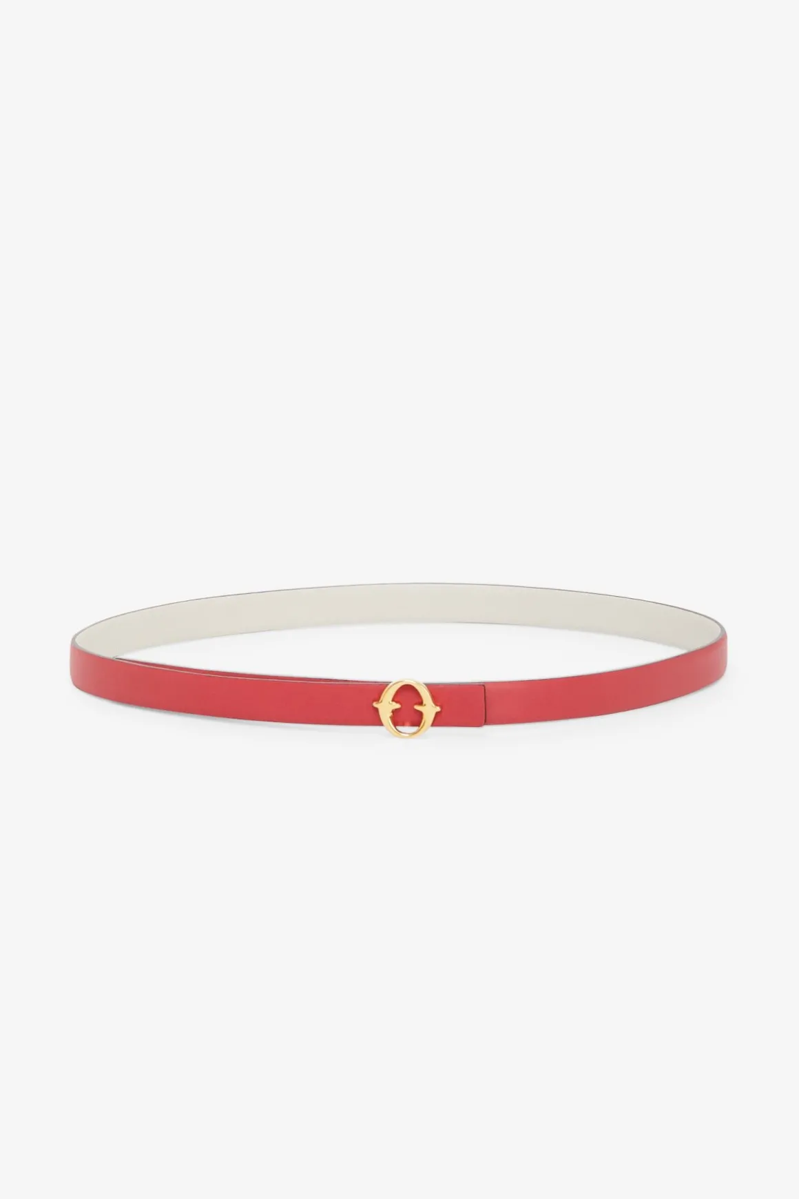 Cinture fine en cuir