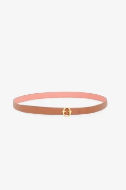 Cinture fine en cuir
