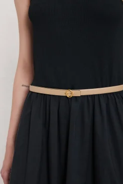 Cinture fine en cuir