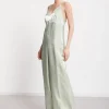 Combinaison en viscose et lin