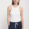 Débardeur en coton modal