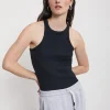 Débardeur en coton modal