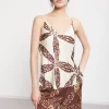 Débardeur en satin de viscose