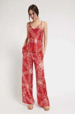 Débardeur en satin de viscose