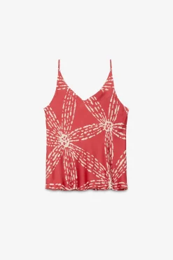 Débardeur en satin de viscose