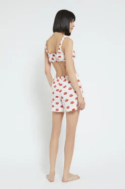 Ensemble de lingerie en coton imprimé