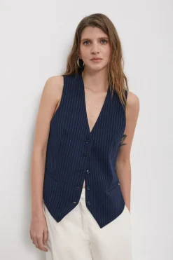 Gilet double tissu