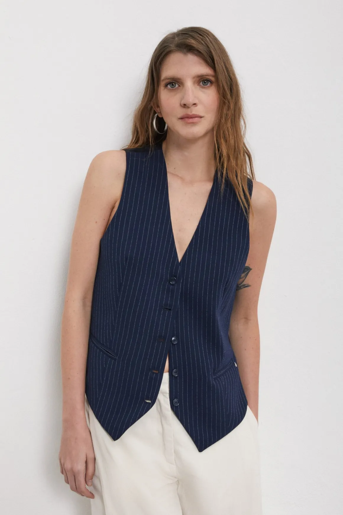 Gilet double tissu