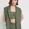 Gilet en lin