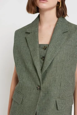 Gilet en lin