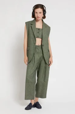 Gilet en lin